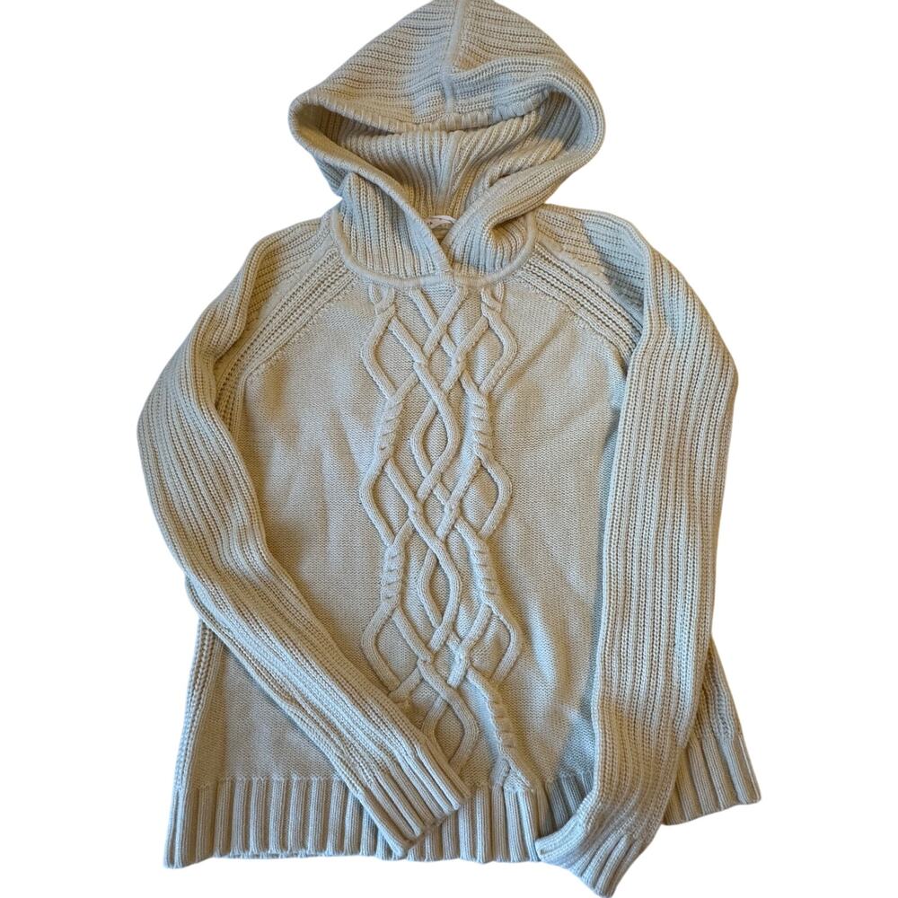 Athleta 100% Merino Wool Hoodie Sweater Small